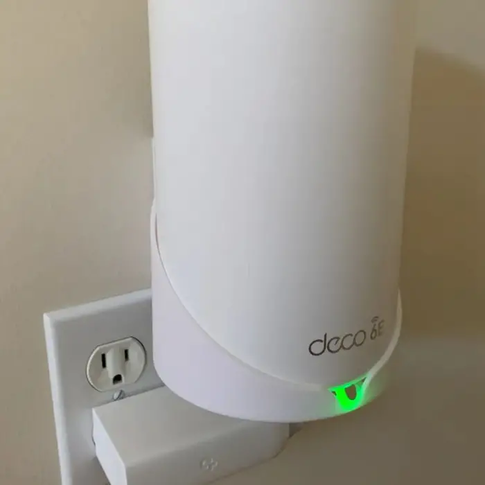 TP-Link Deco XE5300 Uyumlu Duvar Standı - Beyaz WiFi 6E Mesh Askı Aparatı