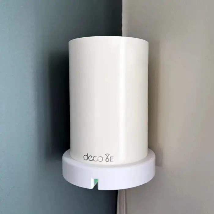 TP-Link Deco XE75 Uyumlu Duvar Standı - Beyaz WiFi 6E Mesh Askı Aparatı