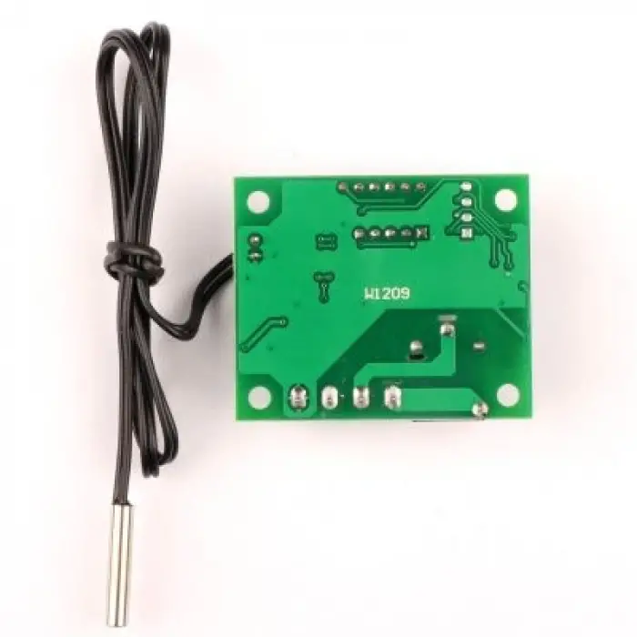 W1209 Röle Çıkışlı Dijital Termostat - 12V Hassas Sıcaklık Kontrol Kartı