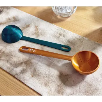 10g Ölçekli Plastik Kahve Kaşığı 3’lü Set Ölçü Kaşığı