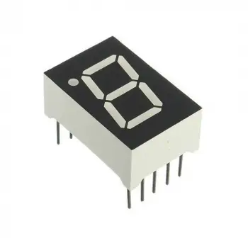 14 mm 1 Rakamlı 7 Segment Display - Ortak Anot (Kırmızı) - Sayısal Gösterge Modülü