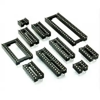 18 Pin Entegre Soketi - DIP-18 Standart Tip - Hassas Montaj ve Koruma Bileşeni