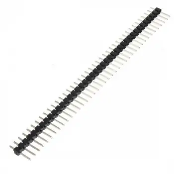 1x40 12mm Erkek Header - 2.54mm Pin Aralığı - 40 Pin Tek Sıra Konnektör