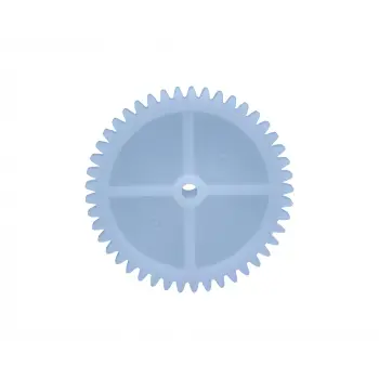 28 mm Büyük Boy Plastik Dişli - 8 mm Küçük Dişli Entegreli - 2 mm Mil Uyumlu STEM Parçası