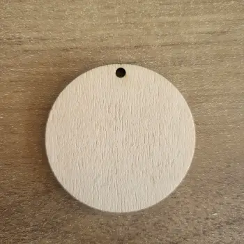 4mm Kavak Daire Anahtarlık Ölçü Seçimli Lazer Kesim