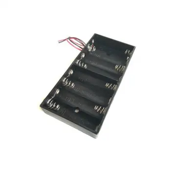 8li AA Boy Kalem Pil Kutusu - 12V Kablolu Pil Yatağı - Yüksek Güçlü Enerji Ünitesi
