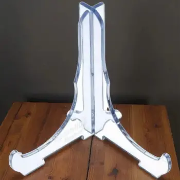 80x90mm Şeffaf Pleksi Teşhir Ayağı – 3mm Akrilik Stand