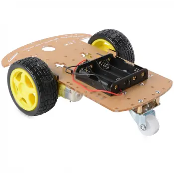 Arduino 2WD Çok Amaçlı Robot Araba Kiti - Redüktörlü Motor ve Şase Seti