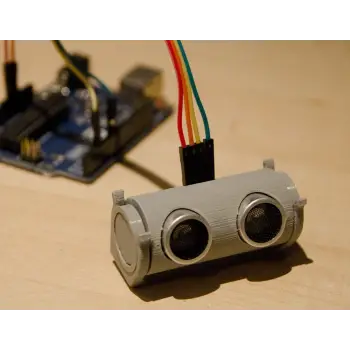 Arduino HC-SR04 Ultrasonik Mesafe Sensörü Montaj Aparatı (Sabitleme Braketi)