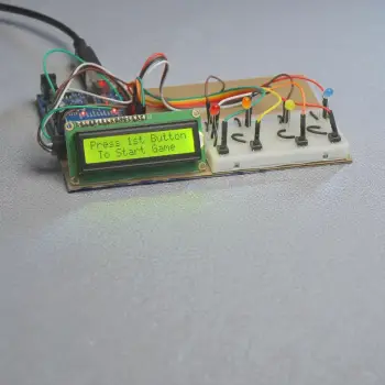 Arduino LCD Ekranlı LED Hafıza Oyunu Proje Seti