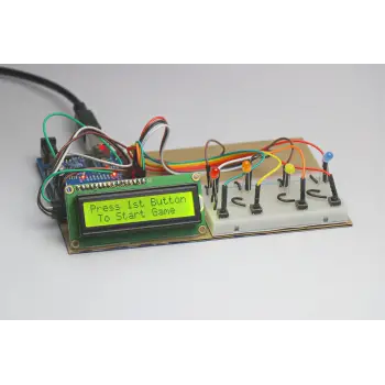 Arduino LCD Ekranlı LED Hafıza Oyunu Proje Seti