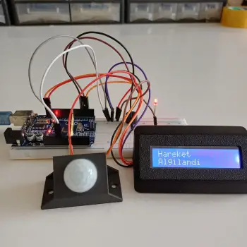 Arduino PIR Sensörlü Hareket Algılama ve Alarm Sistemi V2
