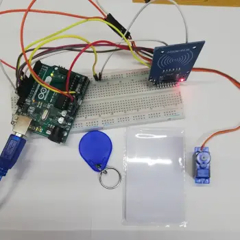 Arduino RFID RC522 Akıllı Kapı Kilidi Proje Seti
