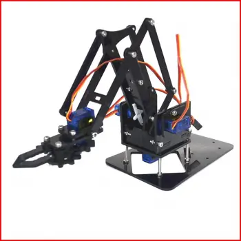 Arduino Robot Kol Kiti (35 Parça) - 4 Servo Motor ve Tam Montaj Seti Dahil