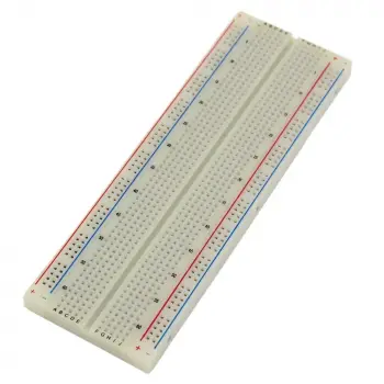 Büyük Boy Breadboard 830 Pin - Lehim Gerektirmeyen Devre Prototipleme Kartı