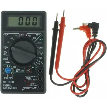 DT-830D Dijital Ölçü Aleti - Multimetre - Profesyonel Avometre - Buzzerlı