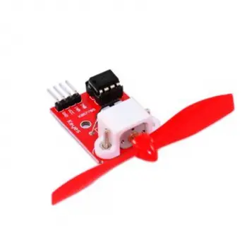 L9110 Sürücülü Motor ve Fan Modülü - 5V Yangın Söndüren Robot Pervane Kiti