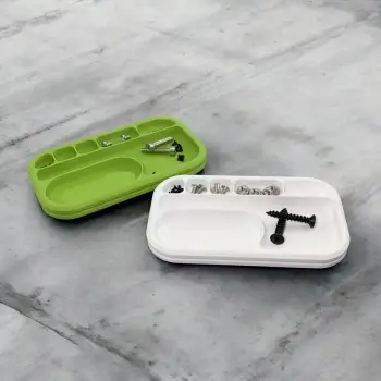 Mini Vida Tepsisi PLA 2 Adet – 3D Yazıcı Parça Düzenleme Tepsisi