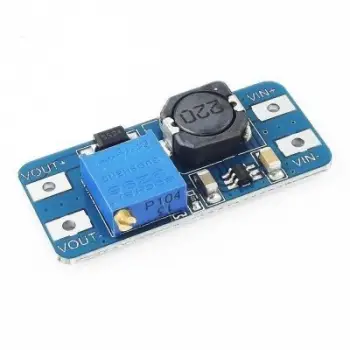 MT3608 Ayarlanabilir Voltaj Yükseltici Kartı - 2A DC-DC Boost Converter - Step-Up Regülatör