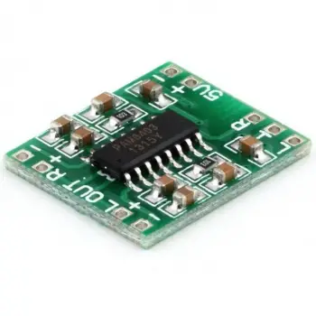 PAM8403 3W 2 Kanal Mini Dijital Amfi Devresi - 5V Ses Yükseltici Modülü