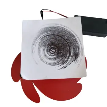 STEM Renk Şelalesi Eğitim Kiti - Spinart Motorlu Sanat ve Mekanik Deney Seti