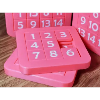 Sürgülü Bulmaca PLA – Kaydırmalı Zeka Oyunu (3x3 / 4x4 / 5x5 / 6x6)