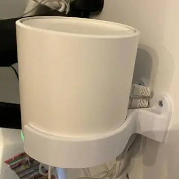 TP-Link Deco X10 X20 X50 X55 X60 Uyumlu Duvar Standı - Beyaz Evrensel Mesh Askı Aparatı
