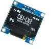 0.96 inç I2C OLED Ekran Modülü - 128x64 SSD1306 (Mavi/Beyaz)