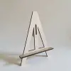 200x150mm Şövale Ahşap MDF Teşhir Ayağı – 3mm MDF Büyük Şövale Standı (6 Renk)