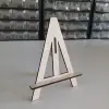 200x150mm Şövale Ahşap MDF Teşhir Ayağı – 3mm MDF Büyük Şövale Standı (6 Renk)