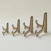 222x161mm Ahşap MDF Teşhir Ayağı – 3mm MDF Büyük Ürün Standı (6 Renk)