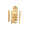4 Raflı 8 Bölmeli MDF Ahşap Masaüstü Teşhir ve Organizer Standı
