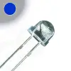 4.8mm Mantar LED - Mavi - Geniş Açılı Teknolojik Aydınlatma ve Sinyalizasyon Diyodu