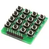 4x4 Push Buton Keypad Modülü - 16 Tuşlu Matrix Tuş Takımı