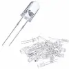 5mm Şeffaf Karışık LED Paketi - 50 Adet (5 Renk x 10 Adet) - Prototipleme ve STEM Eğitim Seti