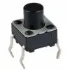 6x6x5mm Tactile Buton - 4 Pinli Mikro Push Buton - Breadboard ve PCB Uyumlu