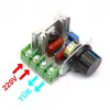 AC 220V 2000W Dimmer - Voltaj, Işık ve Motor Hız Regülatörü