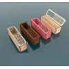 Açılır Kapaklı Ahşap MDF Gül Hediye Kutusu 280x80x80mm