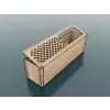 Açılır Kapaklı Ahşap MDF Gül Hediye Kutusu 280x80x80mm