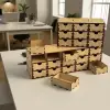 Ahşap Çekmeceli Organizer (9 Çekmeceli)
