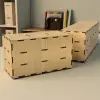 Ahşap Çekmeceli Organizer (9 Çekmeceli)