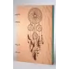 Ahşap Kitap Kapağı Model 6