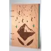 Ahşap Kitap Kapağı Model 9