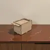 Ahşap Kutu Kayar Kapak 100x150x100mm
