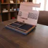Ahşap Masaüstü Organizer Telefon tutucu