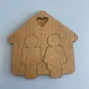 Ahşap MDF Anahtarlık Sevgili Temalı