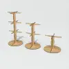 Ahşap MDF Anahtarlık Takı Teşhir Standı | 1-2-3 Katlı Dikey Modeller