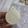 Ahşap MDF Armut Anahtarlık Ölçü ve Renk Seçimli