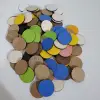 Ahşap Mdf Daire Çift Yüz Boyalı Küçük Boyutlu Supla Her Renk ve Ölçüde