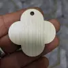 Ahşap MDF Dört Yaprak Anahtarlık Ölçü ve Renk Seçimli